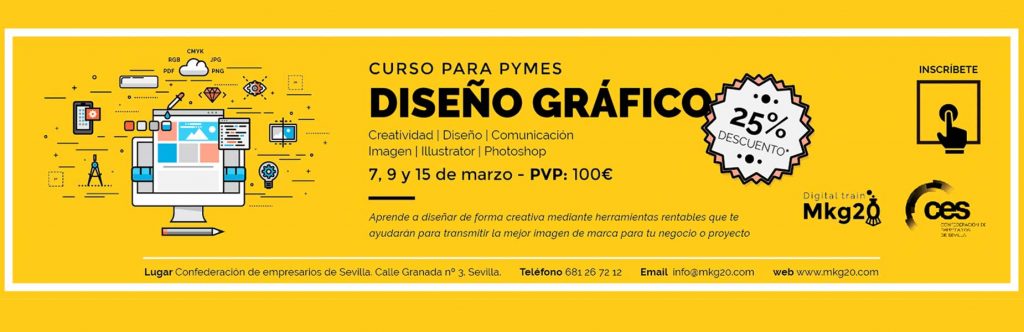 CARTEL CURSO DISEÓ GRÁFICO MKG20